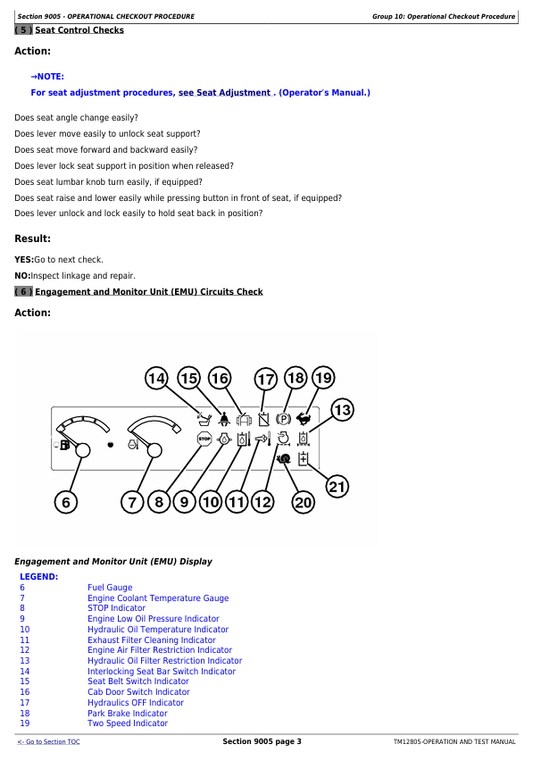 JOHN DEERE 329E, 333E COMPACT TRACK LOADER WITH IT4S3B ENGINE DIAGNOSTIC OPERATION TEST MANUAL TM12805