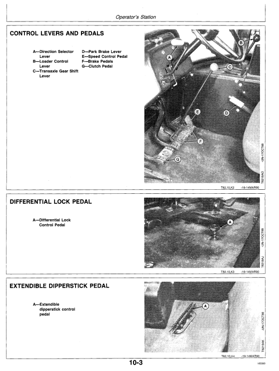 JOHN DEERE 410C AND 510C BACKHOE LOADER OPERATOR MANUAL OMT133585