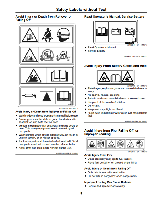 JOHN DEERE XUV835M GATOR™ UTILITY VEHICLES OPERATOR MANUAL OMUC26717