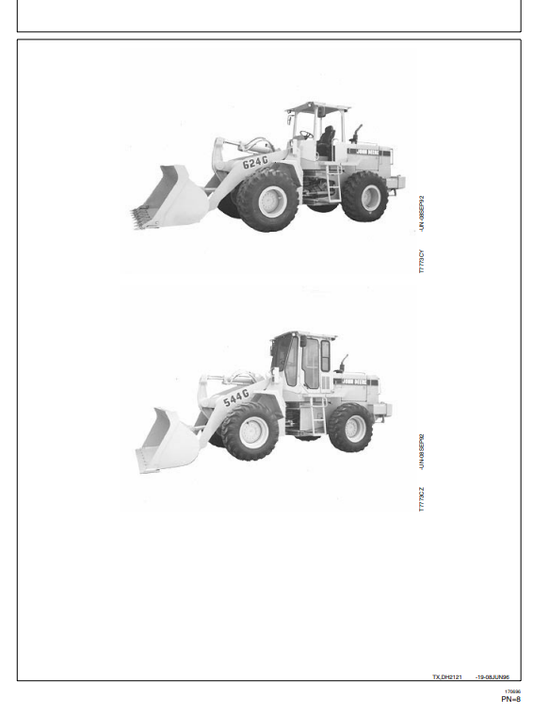 JOHN DEERE 544G, 544G LL, AND 544G TC, 624G, 644G LOADER OPERATOR MANUAL OMT159816