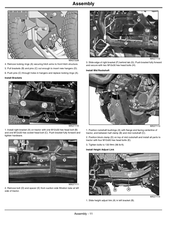 JOHN DEERE 60D, 72D MID MOUNT MOWER OPERATOR MANUAL OMLVU25183