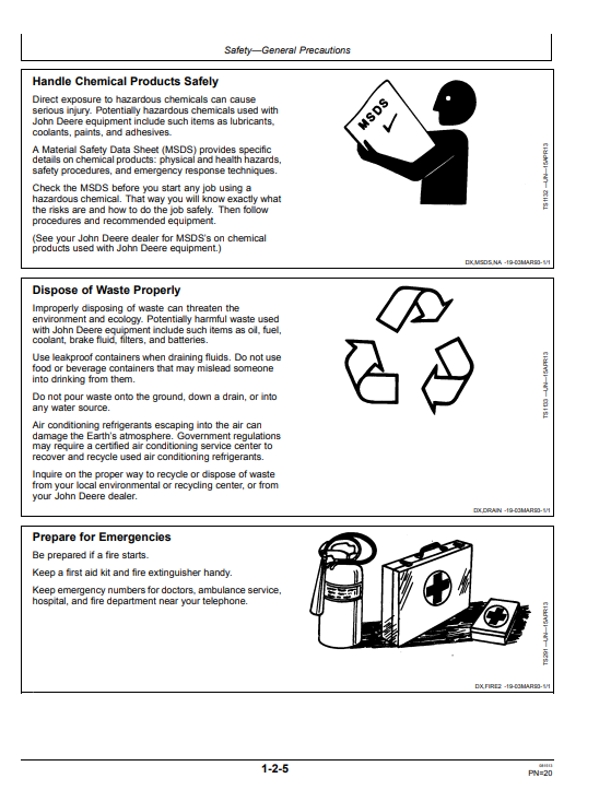 JOHN DEERE 80C EXCAVATOR OPERATOR MANUAL OMT188252