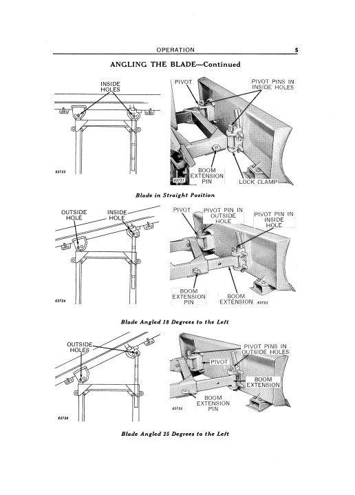 JOHN DEERE 63 BULLDOZER OPERATOR MANUAL OMU11440