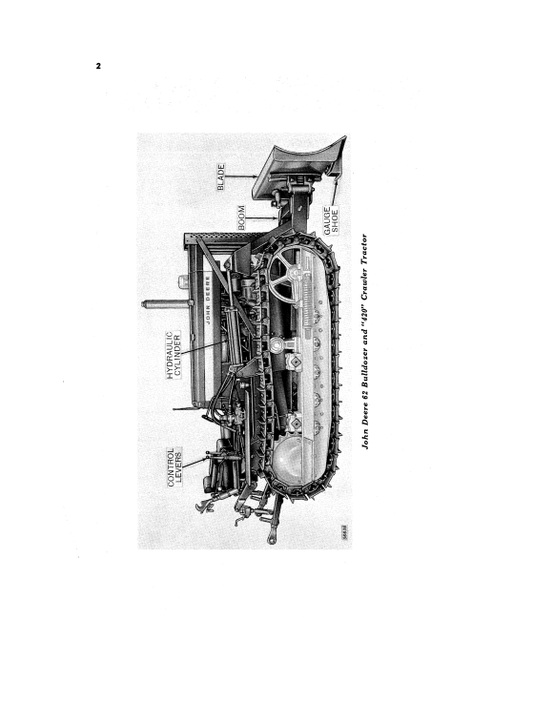 JOHN DEERE 62 BULLDOZER OPERATOR MANUAL OMU11504