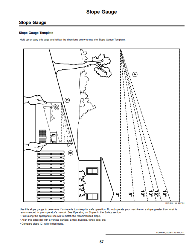 JOHN DEERE Z525E, Z535M, Z535R, Z540M AND Z540R Z500 SERIES ZTRAK™ OPERATOR MANUAL OMUC18701