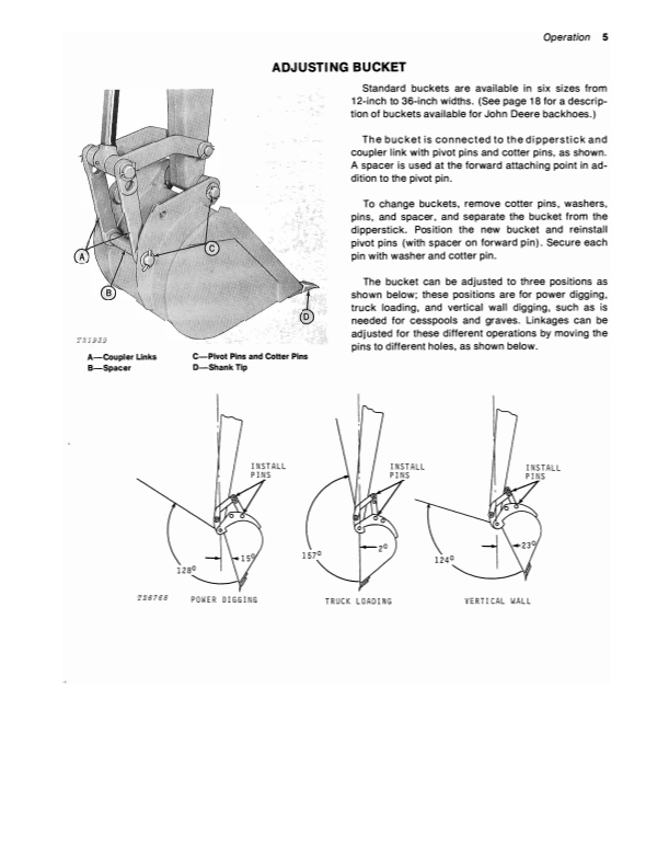 JOHN DEERE 9300 BACKHOE OPERATOR MANUAL OMT42370