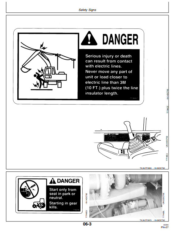 JOHN DEERE 892E LC EXCAVATOR OPERATOR MANUAL OMT161068