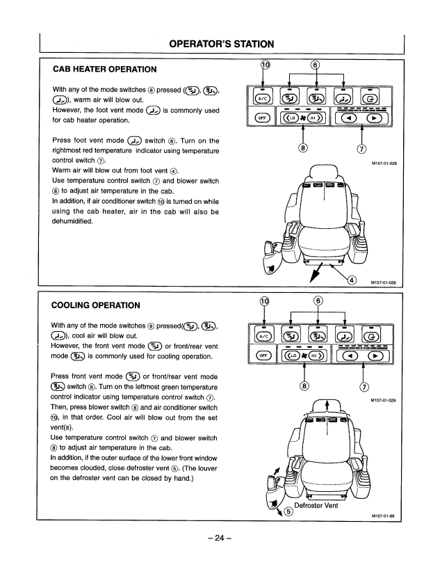 HITACHI EX200-5 EXCAVATOR OPERATOR MANUAL EM14MEN13