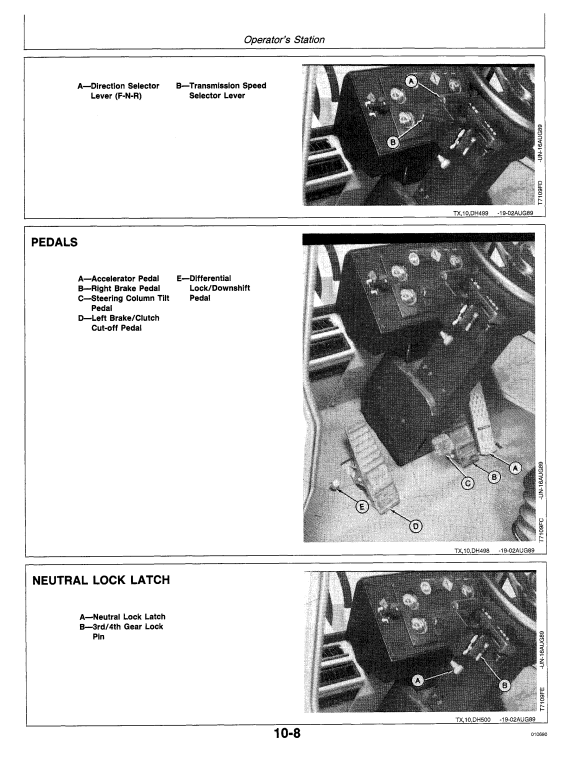 JOHN DEERE 744E LOADER OPERATOR MANUAL OMAT145920