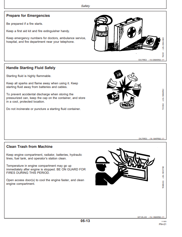 JOHN DEERE 450LC EXCAVATOR OPERATOR MANUAL OMT185411