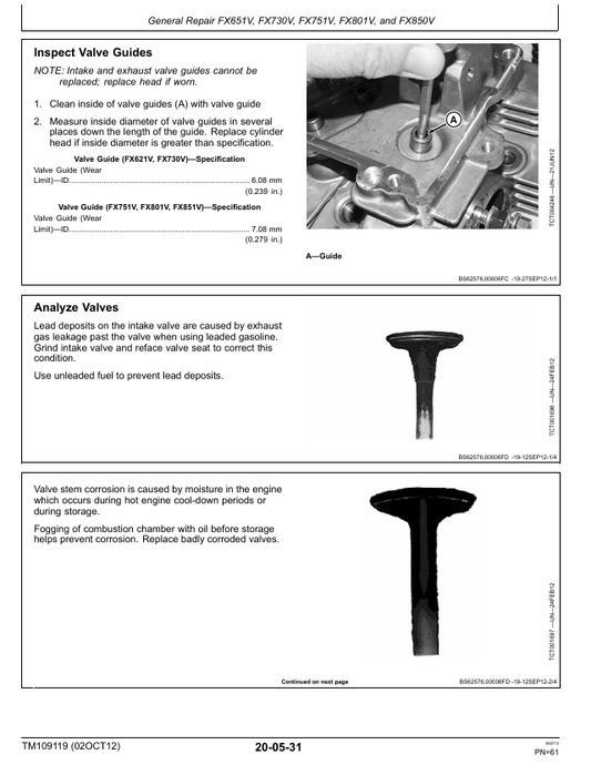 JOHN DEERE Z910A, Z920A, Z925A EFI, Z930A, Z950A, Z960A AND Z970A Z-TRAK MOWER TECHNICAL MANUAL TM109119