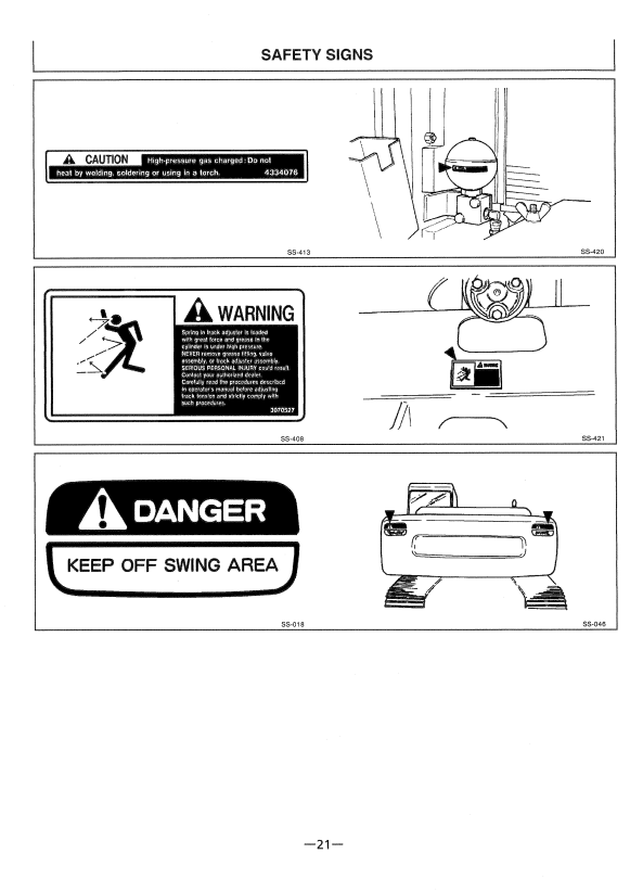 HITACHI EX220-3, EX220LC-3 EXCAVATOR OPERATOR MANUAL EM15D11