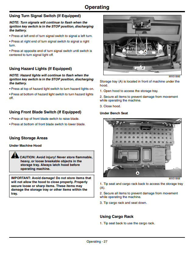 JOHN DEERE GATOR™ UTILITY VEHICLE XUV 855D S4 OPERATOR MANUAL OMM168346