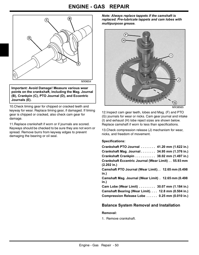 JOHN DEERE LA105, LA115, LA125, LA135, LA145, LA155, LA165 & LA175 TRACTOR TECHNICAL MANUAL TM103419