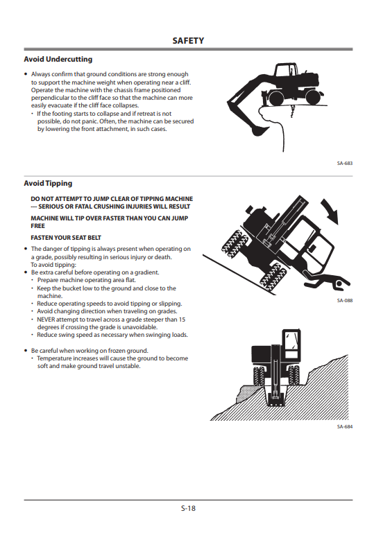 HITACHI ZAXIS 190W-6N WHEELED EXCAVATOR OPERATOR MANUAL ENMLBHNA12