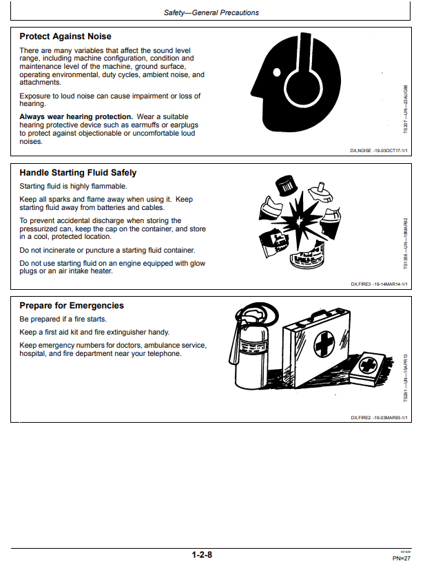 JOHN DEERE 75G EXCAVATOR OPERATOR MANUAL OMT337609