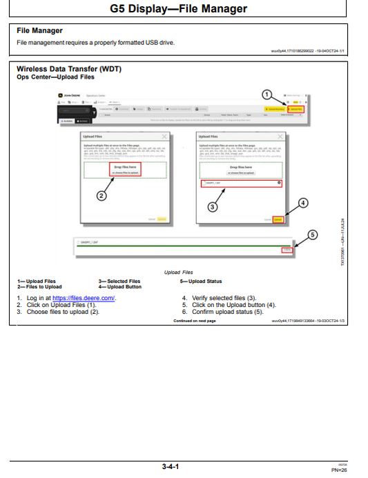 JOHN DEERE 450 P, 550 P, 650 P, 700 P, 750 P, 850 P, 850 X CRAWLER DOZER OPERATOR MANUAL OMT501183X019