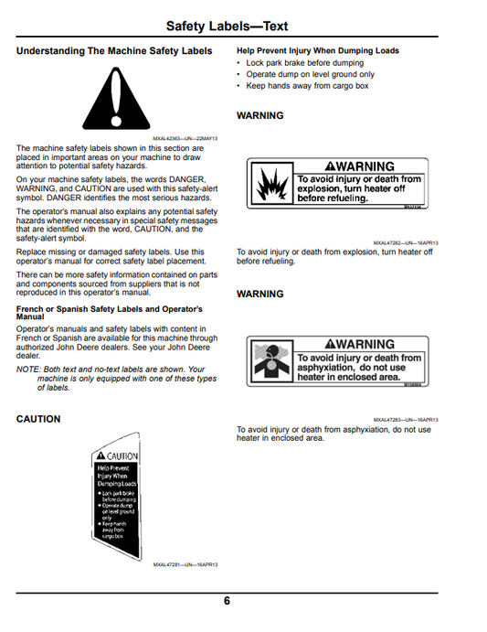 JOHN DEERE XUV 550 GATOR™ UTILITY VEHICLE OPERATOR MANUAL OMM173022