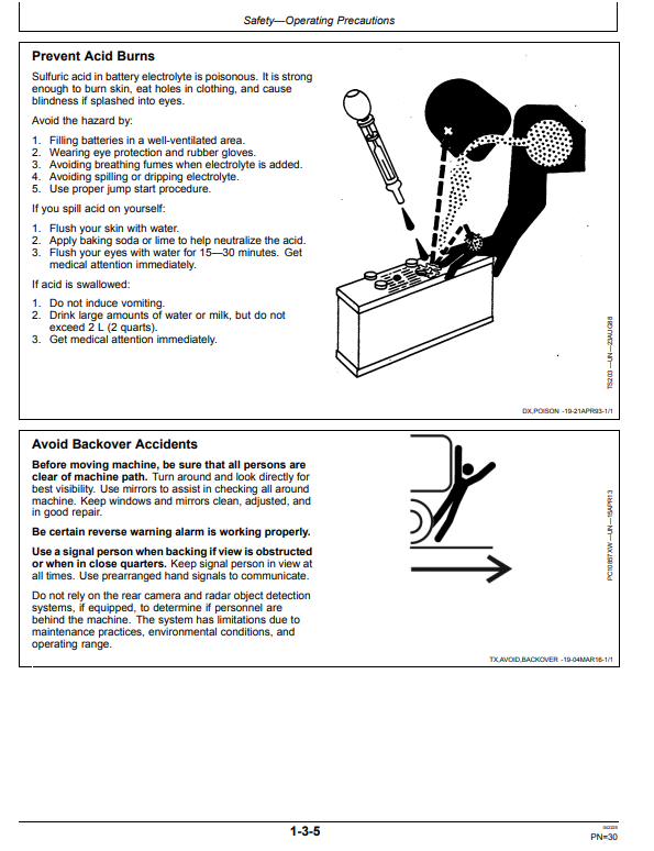 JOHN DEERE 26G COMPACT EXCAVATOR OPERATOR MANUAL OMT361084X19