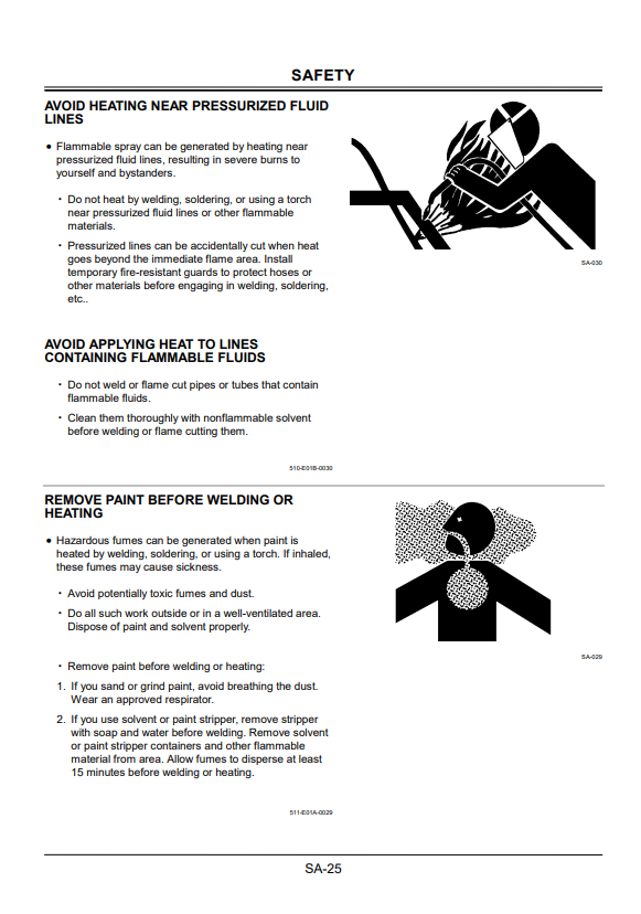 HITACHI EX220-5, EX220LC-5, EX230H-5, EX230LCH-5 EXCAVATOR OPERATOR MANUAL EM15S21