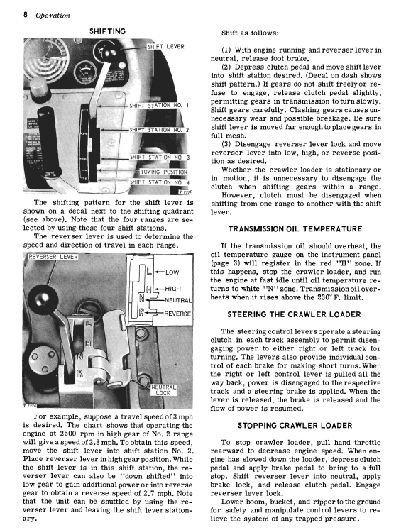 JOHN DEERE 2010 CRAWLER LOADER OPERATOR MANUAL OMT19257