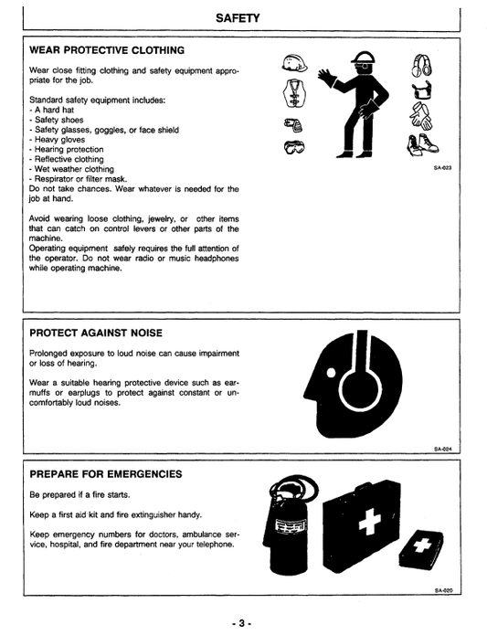 HITACHI EX400-3, EX400LC-3, EX400H-3, EX400LCH-3 EXCAVATOR OPERATOR MANUAL EM16614