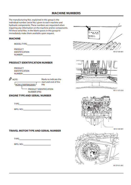 HITACHI ZAXIS 650LC-3, 670LCH-3 HYDRAULIC EXCAVATOR OPERATOR MANUAL EM1J723