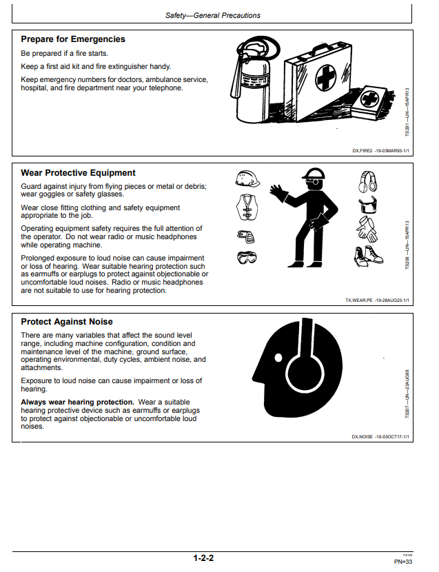 JOHN DEERE 470 P EXCAVATOR OPERATOR MANUAL OMT471214X019