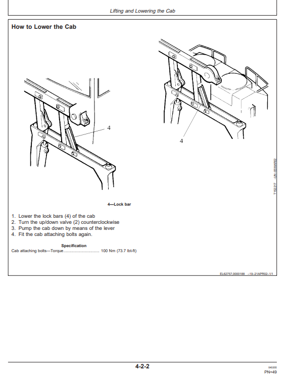 JOHN DEERE 1410D FOWARDER OPERATOR MANUAL OMF067072