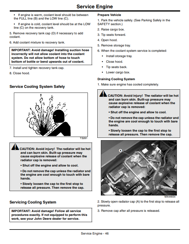JOHN DEERE GATOR™ UTILITY VEHICLE XUV 825I OPERATOR MANUAL OMM166799