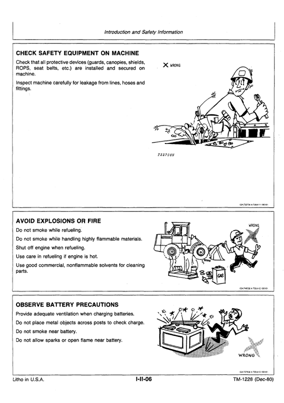JOHN DEERE 544C LOADER TECHNICAL MANUAL TM1228