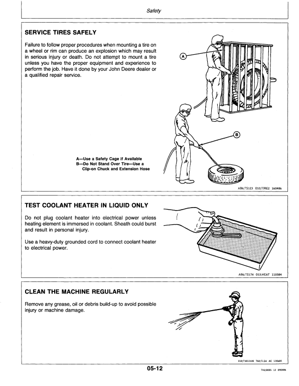 JOHN DEERE 310C BACKHOE LOADER OPERATOR MANUAL OMT83190