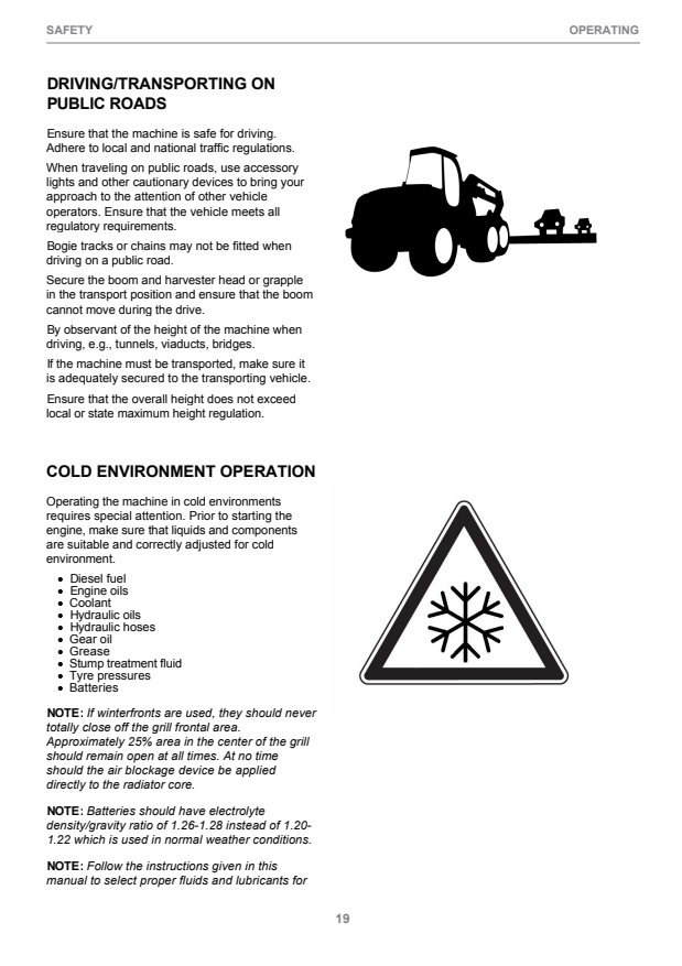 JOHN DEERE 1270E, 1470E T3 BUILD ON IT4 PLATFORM CTL HARVESTER OPERATOR INSTRUCTION MANUAL F677476GENI