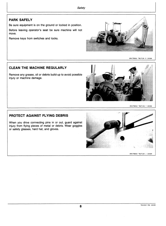 JOHN DEERE 401D TRACTOR OPERATOR MANUAL OMT78927