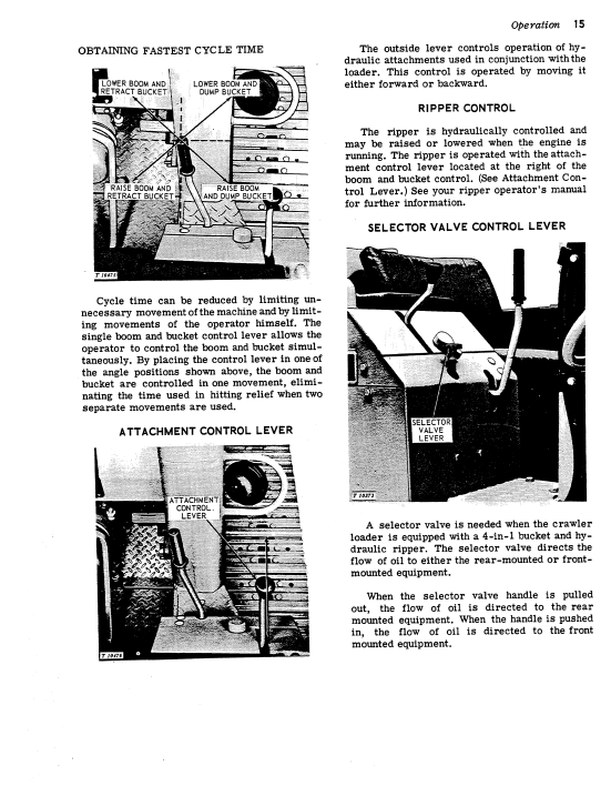 JOHN DEERE JD350 CRAWLER OPERATOR MANUAL OMT32423