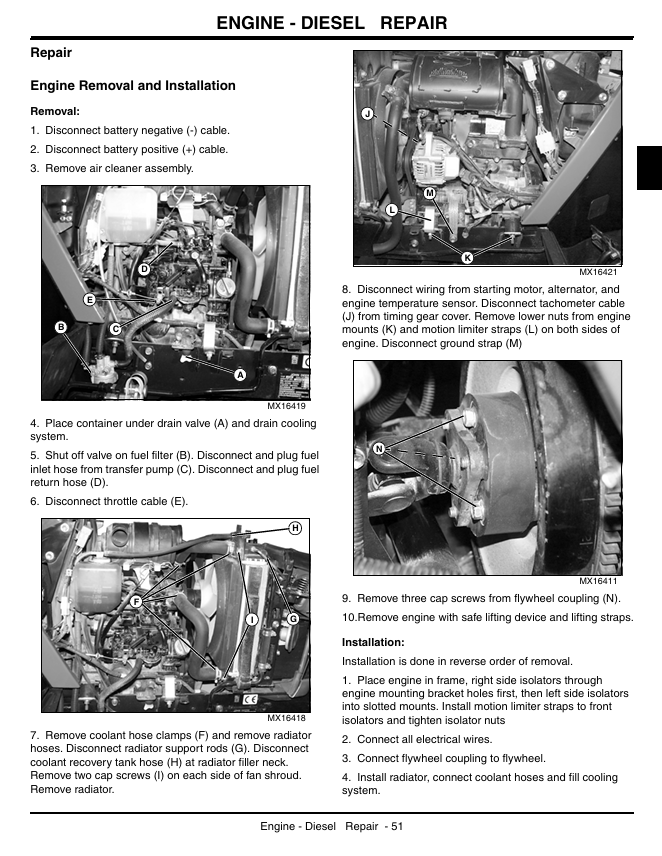 JOHN DEERE 4010 COMPACT UTILITY TRACTOR TECHNICAL MANUAL TM1983