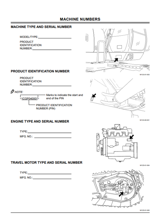 JOHN DEERE ZAXIS 75US-A HYDRAULIC EXCAVATOR OPERATOR MANUAL EM1CGNA12