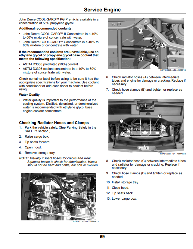 JOHN DEERE XUV 625I GATOR™ UTILITY VEHICLE OPERATOR MANUAL OMM175150
