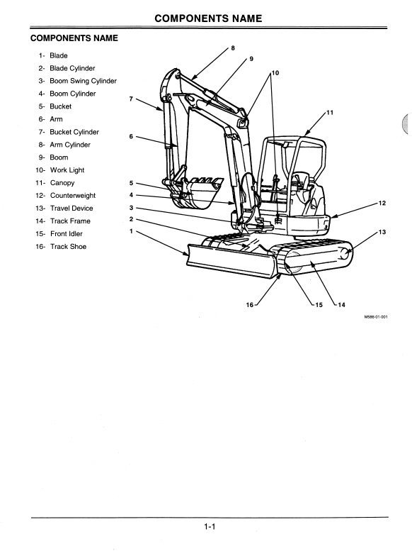 HITACHI EX27U, EX35U, EX50U EXCAVATOR OPERATOR MANUAL EM1BUNA41