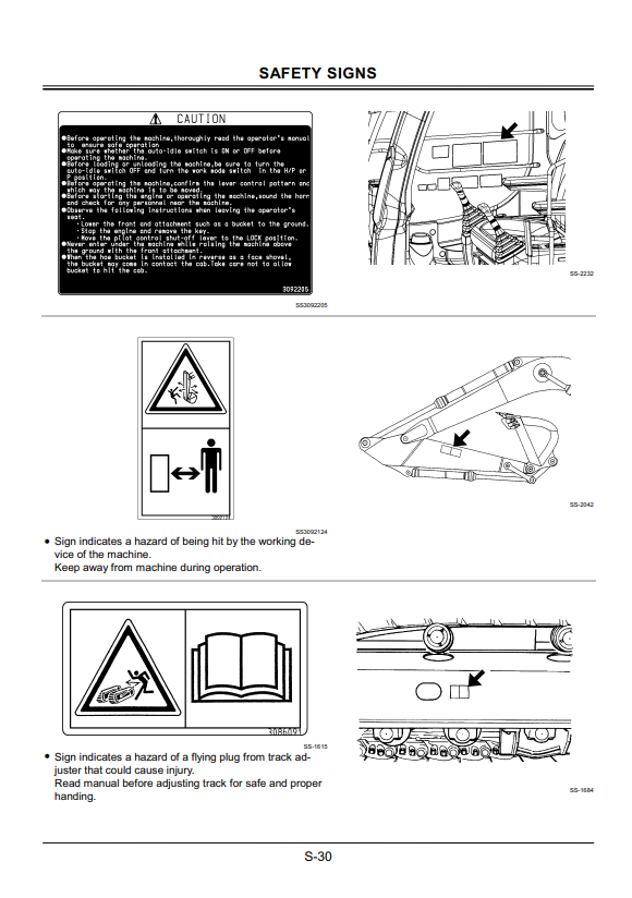 HITACHI ZAXIS 450, 450LC, 450H, 450LCH EXCAVATOR OPERATOR MANUAL EM16J11