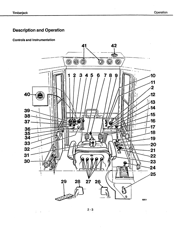 JOHN DEERE 230A SERIES FORWARDER OPERATOR MANUAL AC5390