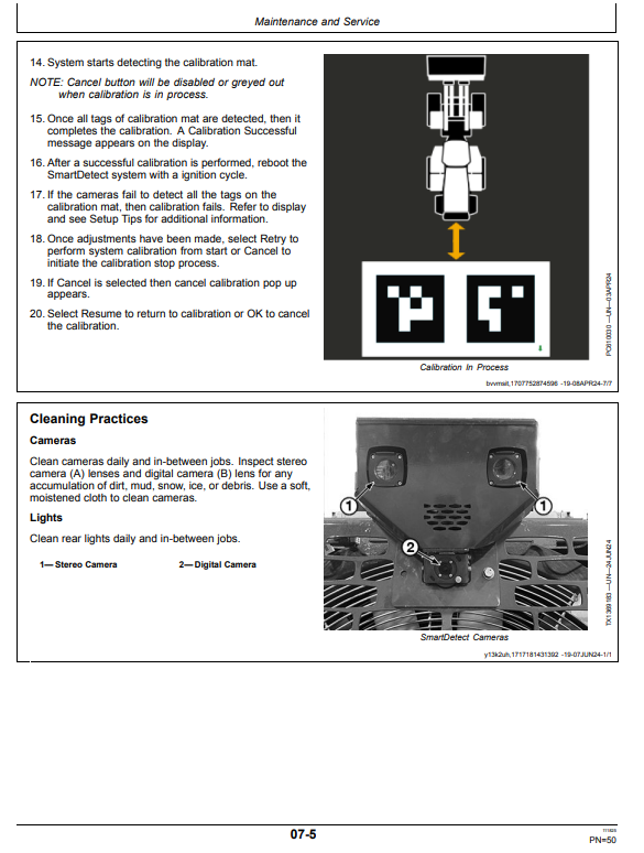 JOHN DEERE 744 P, 744 X, 824 P, 824 X, 844 P, 904 P SMARTDETECT™ FOR WHEEL LOADER OPERATOR MANUAL OMT510835X019