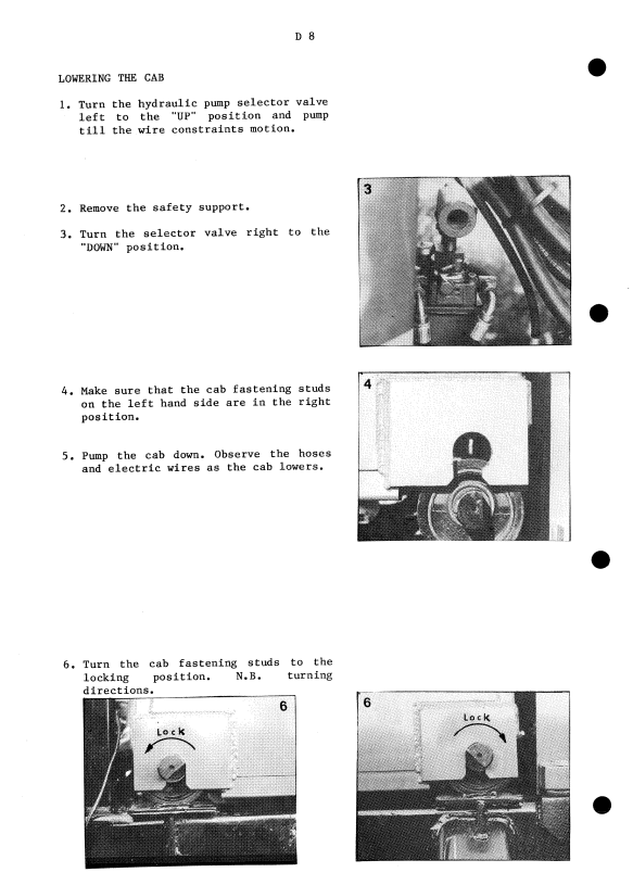 JOHN DEERE LOKOMO 919 TURBO INSTRUCTION MANUAL B140194