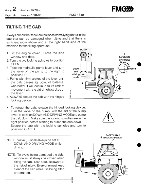 JOHN DEERE 1840 FORWARDER OPERATOR MANUAL F034578