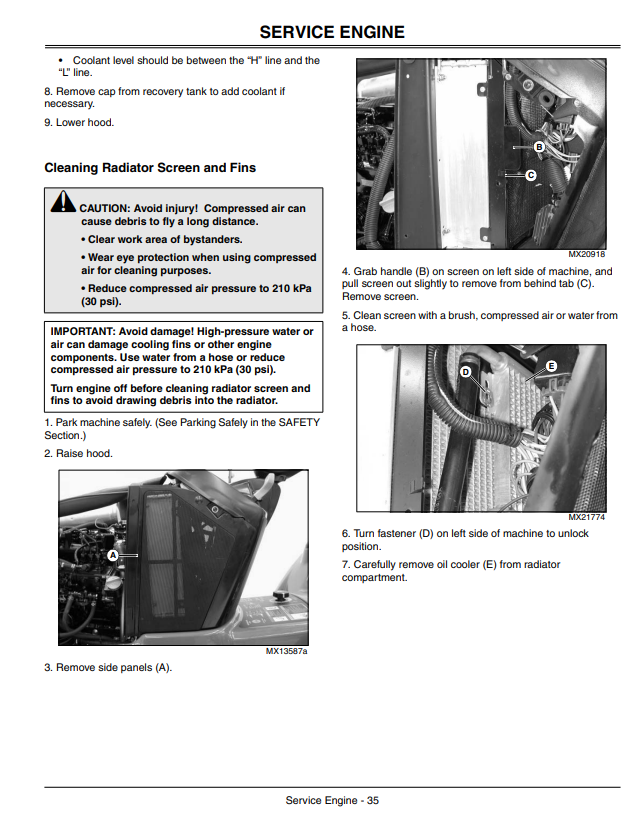 JOHN DEERE SELECT SERIES™ TRACTOR X740, X748 ULTIMATE™ SERIES OPERATOR MANUAL OMM154038