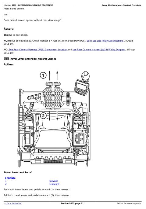 JOHN DEERE 245GLC IT4 EXCAVATOR DIAGNOSTIC OPERATION AND TEST MANUAL TM12660