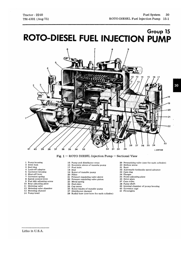 JOHN DEERE 2240 TRACTOR TECHNICAL MANUAL TM4301