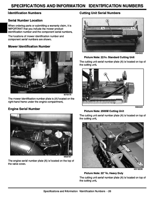 JOHN DEERE 3215, 3215A, 3215B, 3225B, 3235, 3235A, 3235B LIGHTWEIGHT FAIRWAY MOWER TECHNICAL MANUAL TM1534