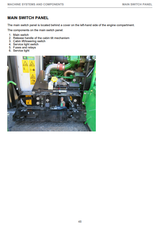 JOHN DEERE 1110G / 1210G / 1510G TIER 2 FIXED CABIN, GEN II CTL FORWARDER OPERATOR INSTRUCTION MANUAL F723260