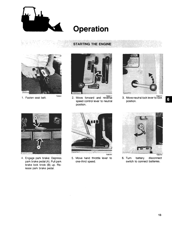 JOHN DEERE 755A CRAWLER LOADER OPERATOR MANUAL OMT75341